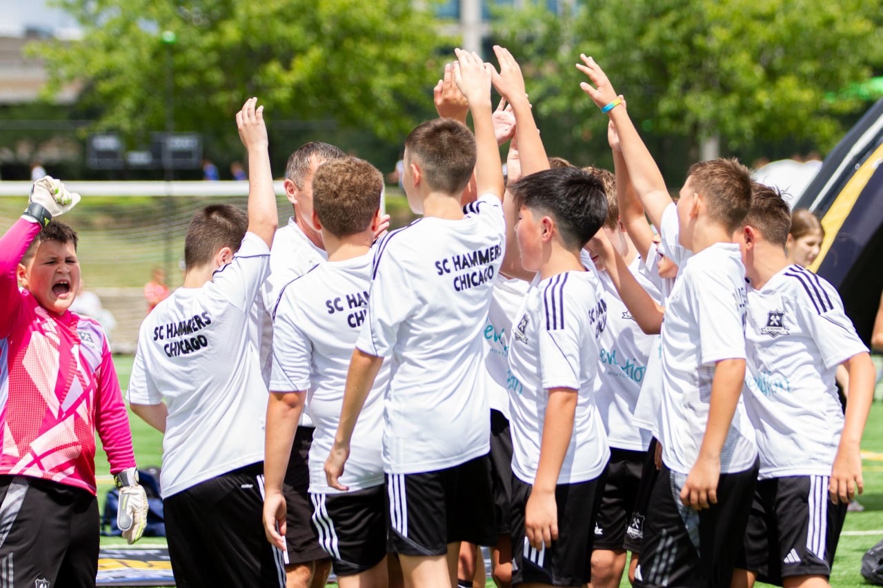 SC Hammers team celebration